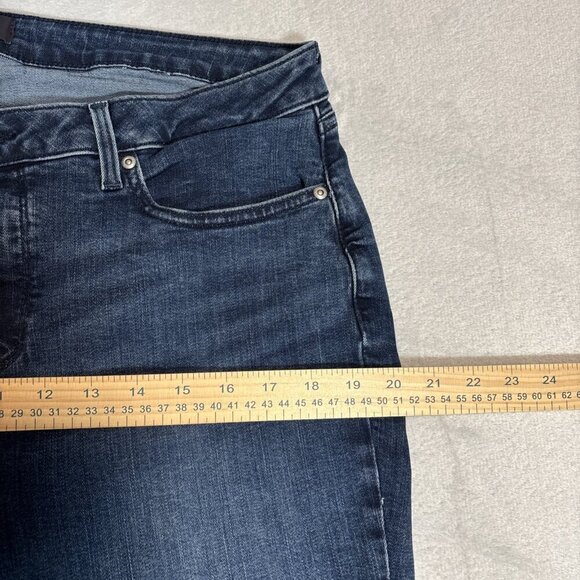 NYDJ Barbara Bootcut Jeans High Rise Women's 14 Blue Denim Lift Tuck Technology - Picture 5 of 9